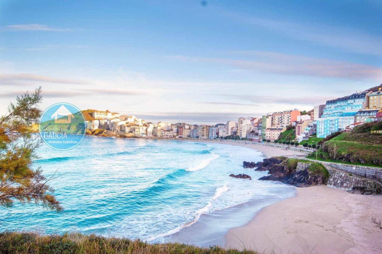 Ag Miramar Malpica X4 Vistas Playa Costa Da Morte Exterior photo