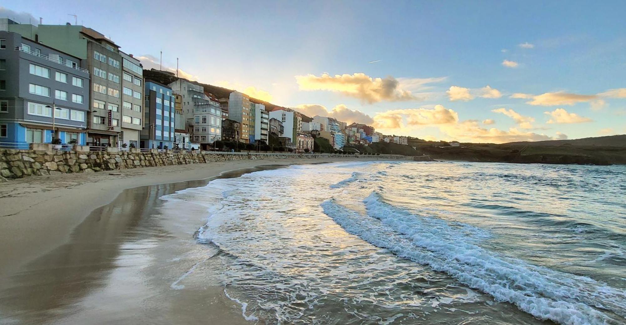 Ag Miramar Malpica X4 Vistas Playa Costa Da Morte Exterior photo